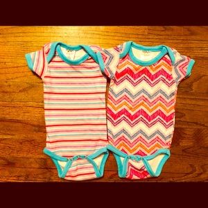 Bright baby onesies